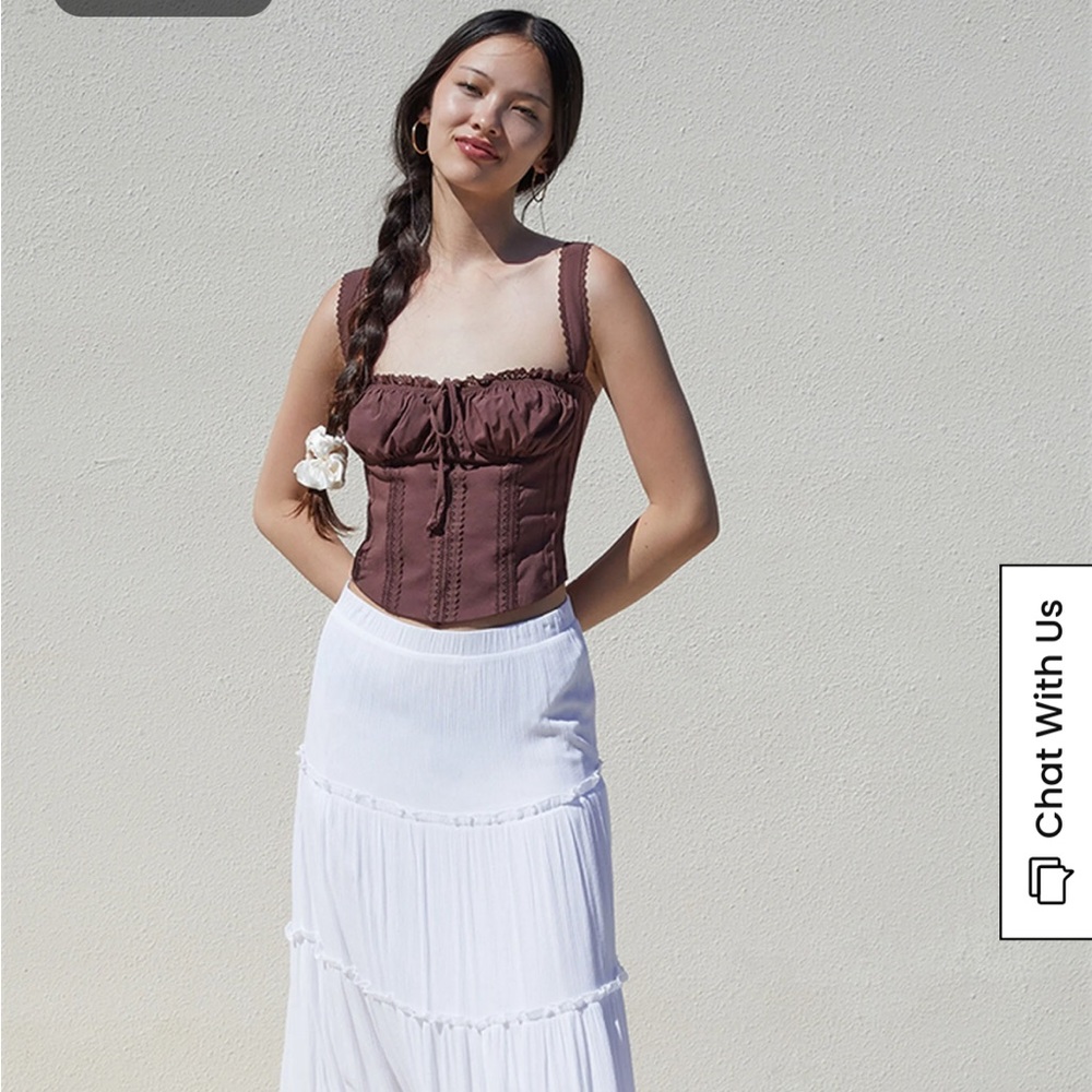 PacSun bustier style top